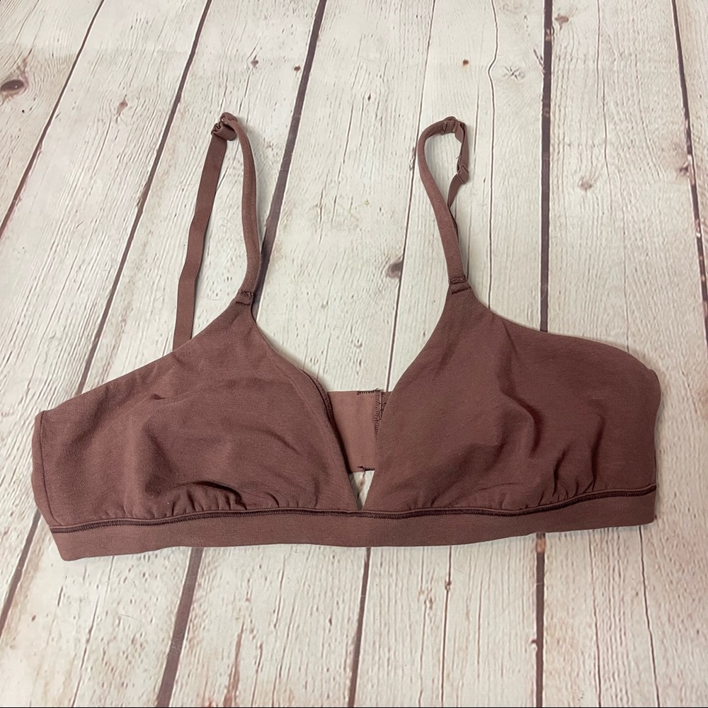 SKIMS cotton jersey triangle bralette